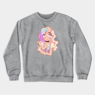 Artist girl life Crewneck Sweatshirt